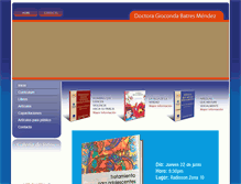 Tablet Screenshot of giocondabatres.com